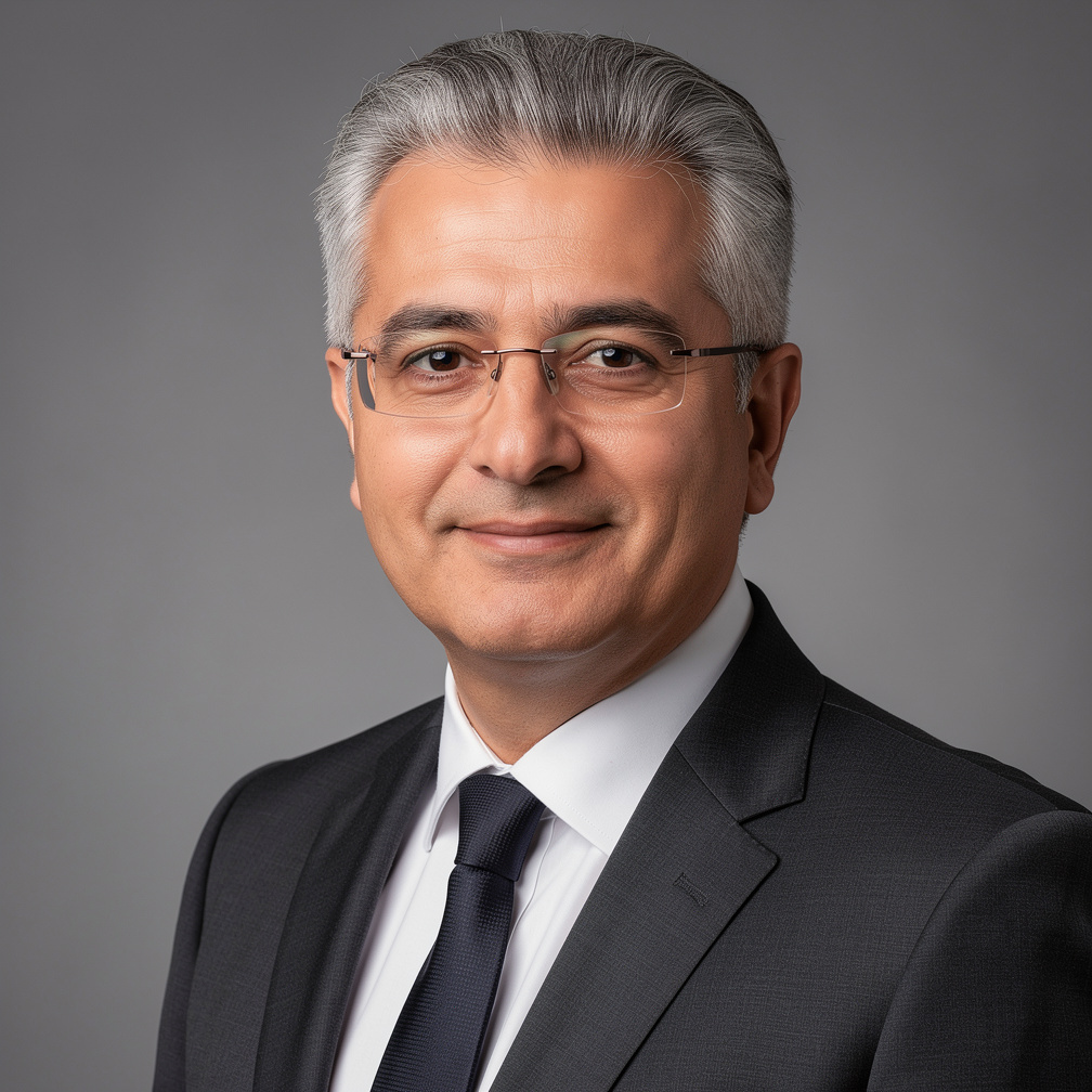Portrait of Turkish male inheritance lawyer